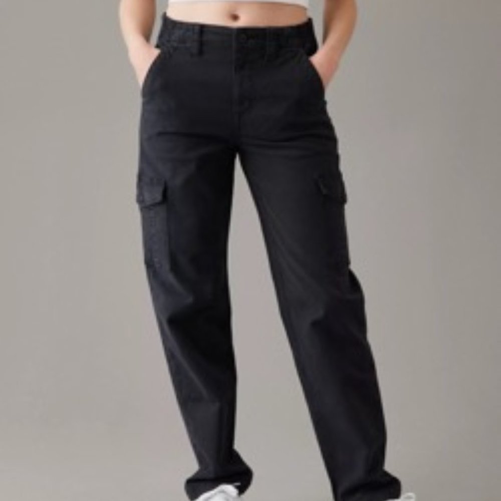 American Eagle Real Good AE Stretch Cargo Straight Pant